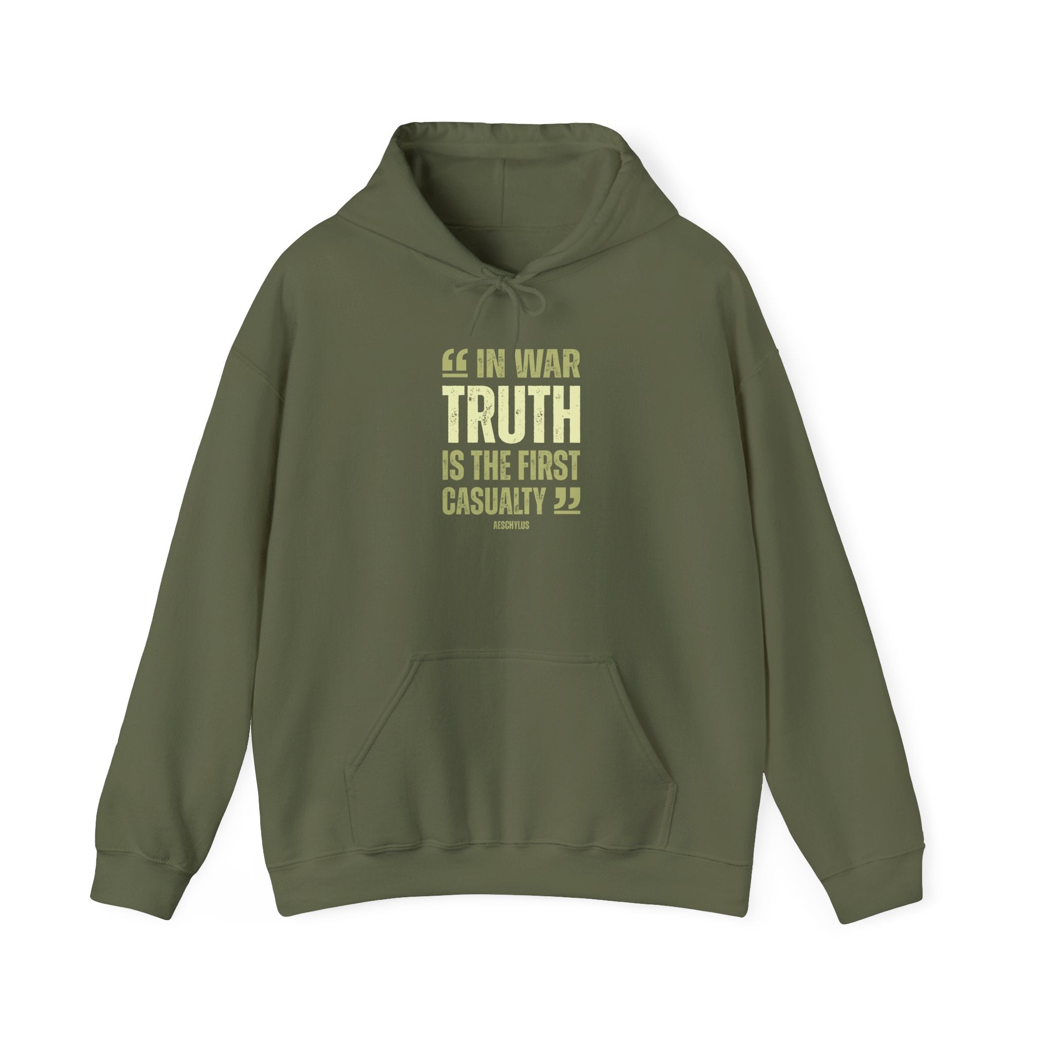 In War, Truth is the First Casualty - Hoodie