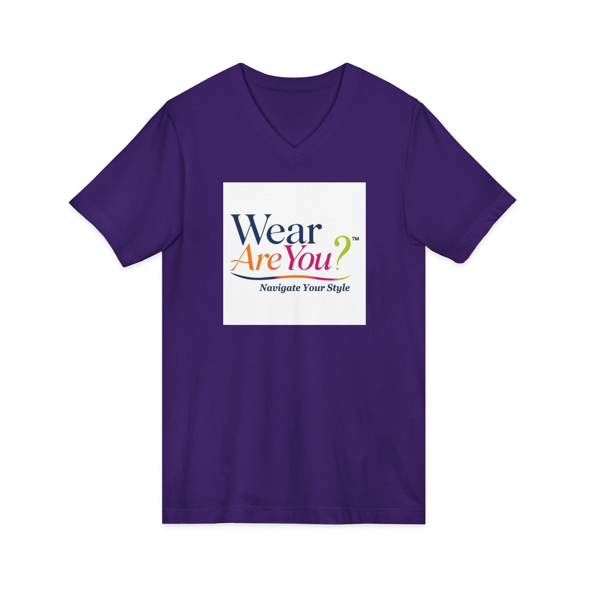 Wear Are You? V Neck T-Shirt