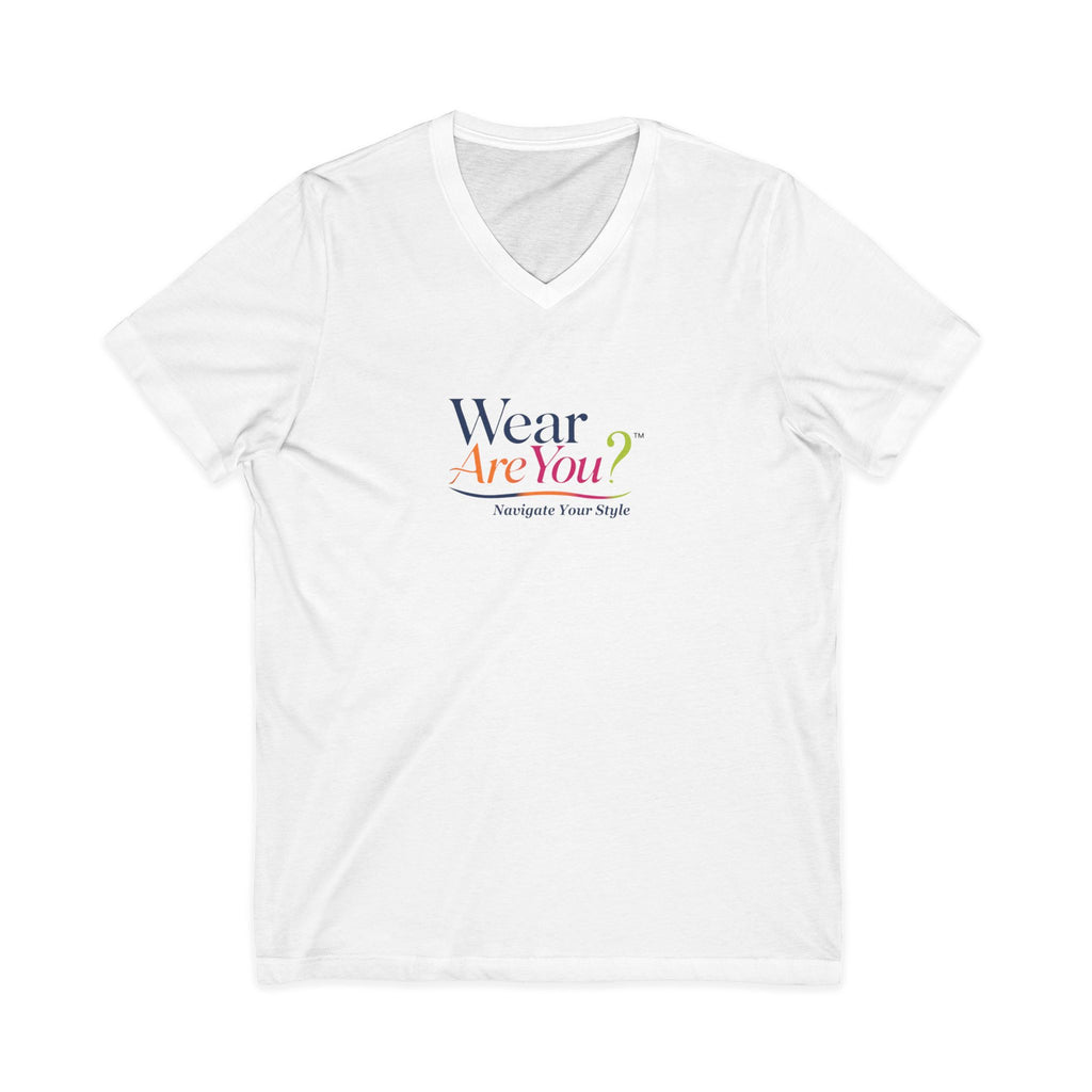 Wear Are You? V Neck T-Shirt