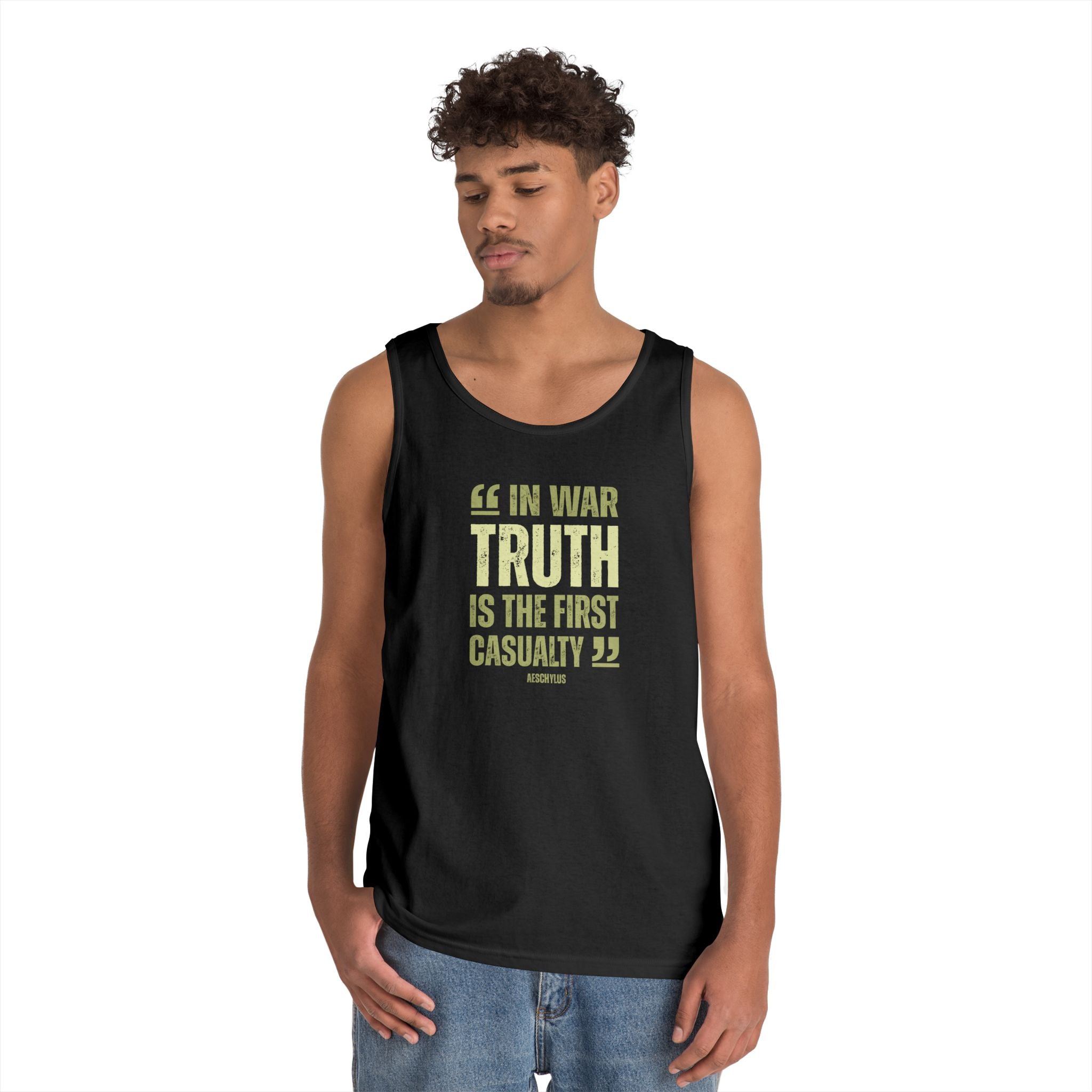 In War, Truth is the First Casualty - Tank Top
