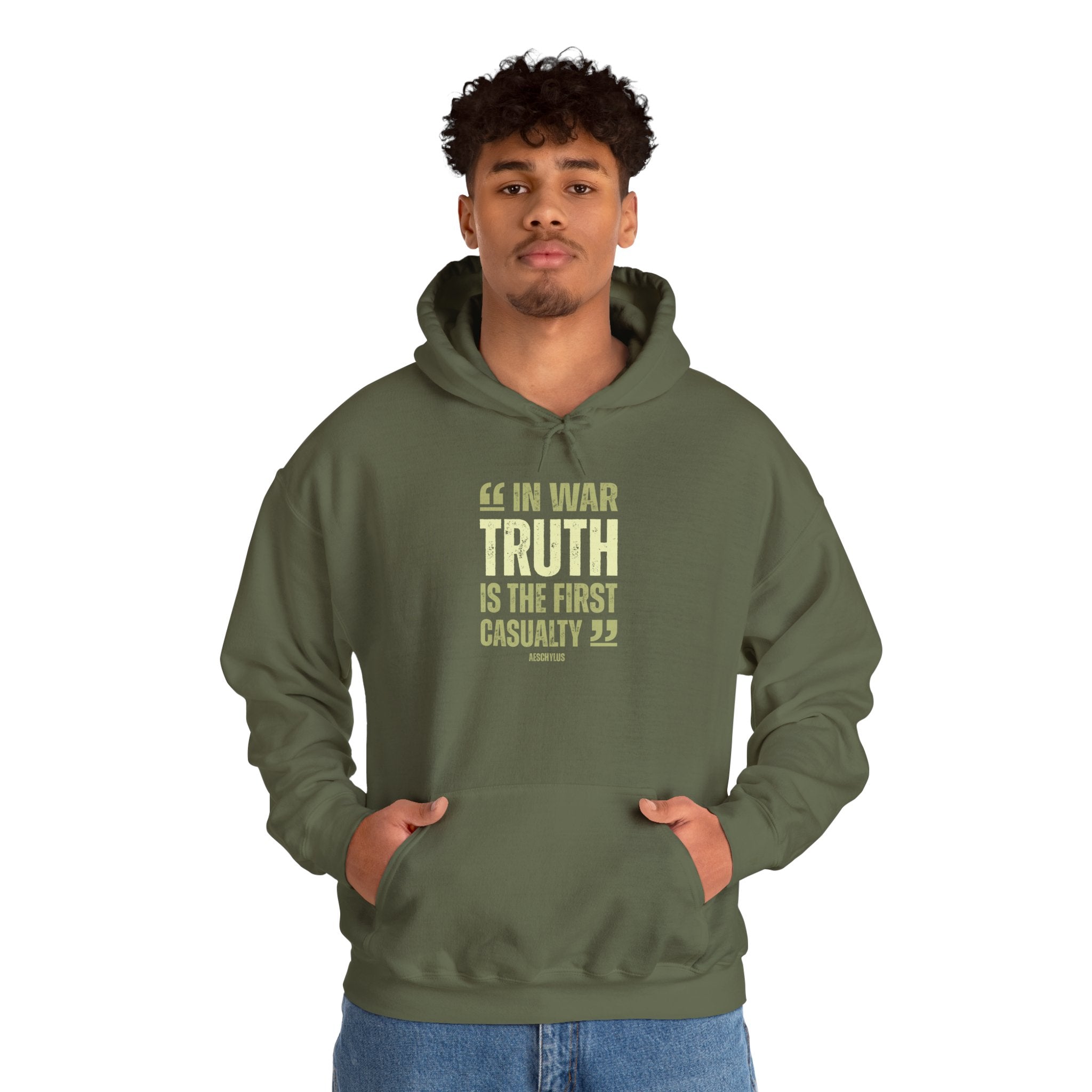 In War, Truth is the First Casualty - Hoodie