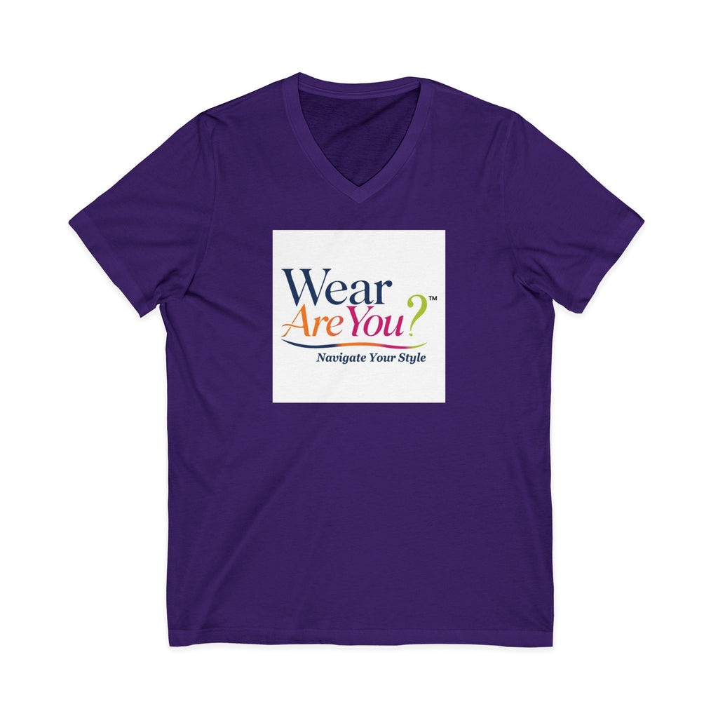 Wear Are You? V Neck T-Shirt