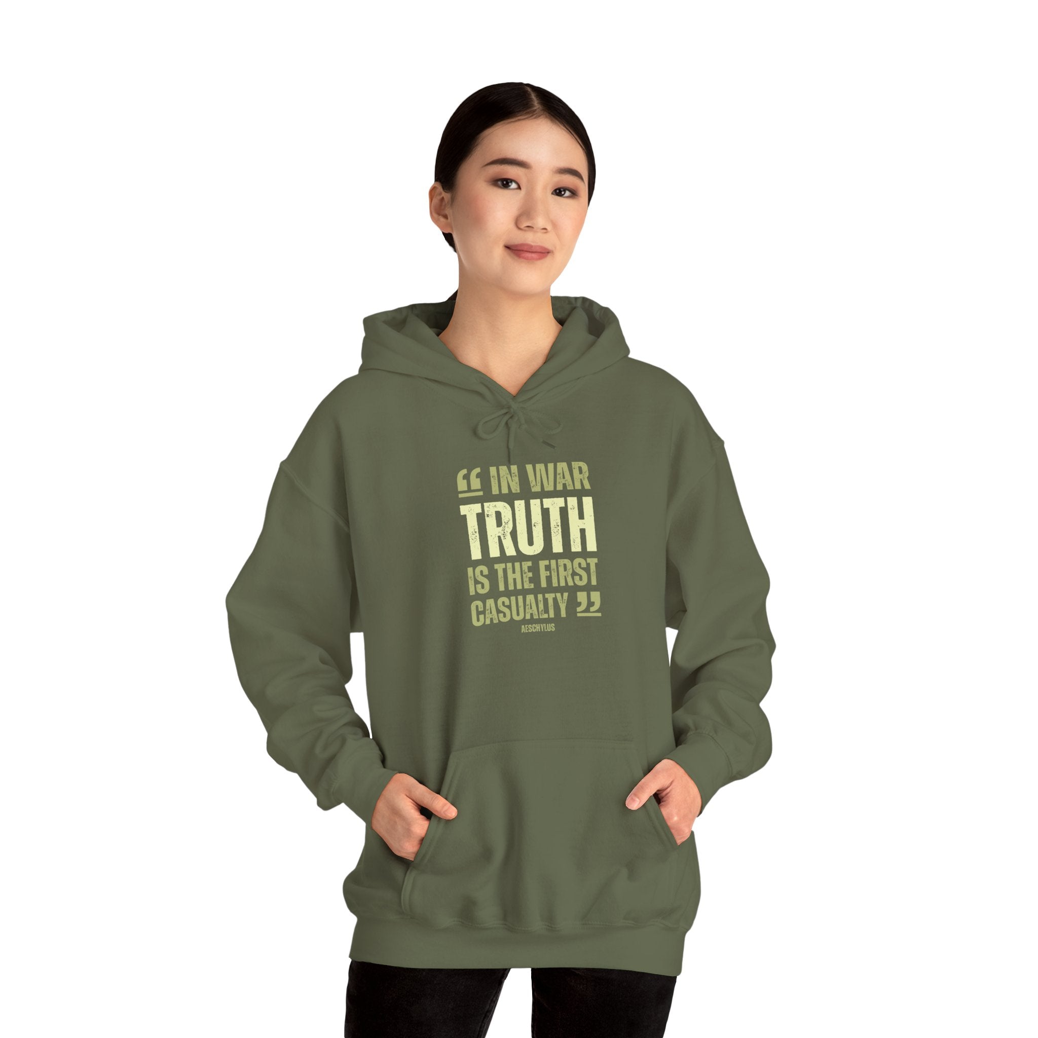 In War, Truth is the First Casualty - Hoodie